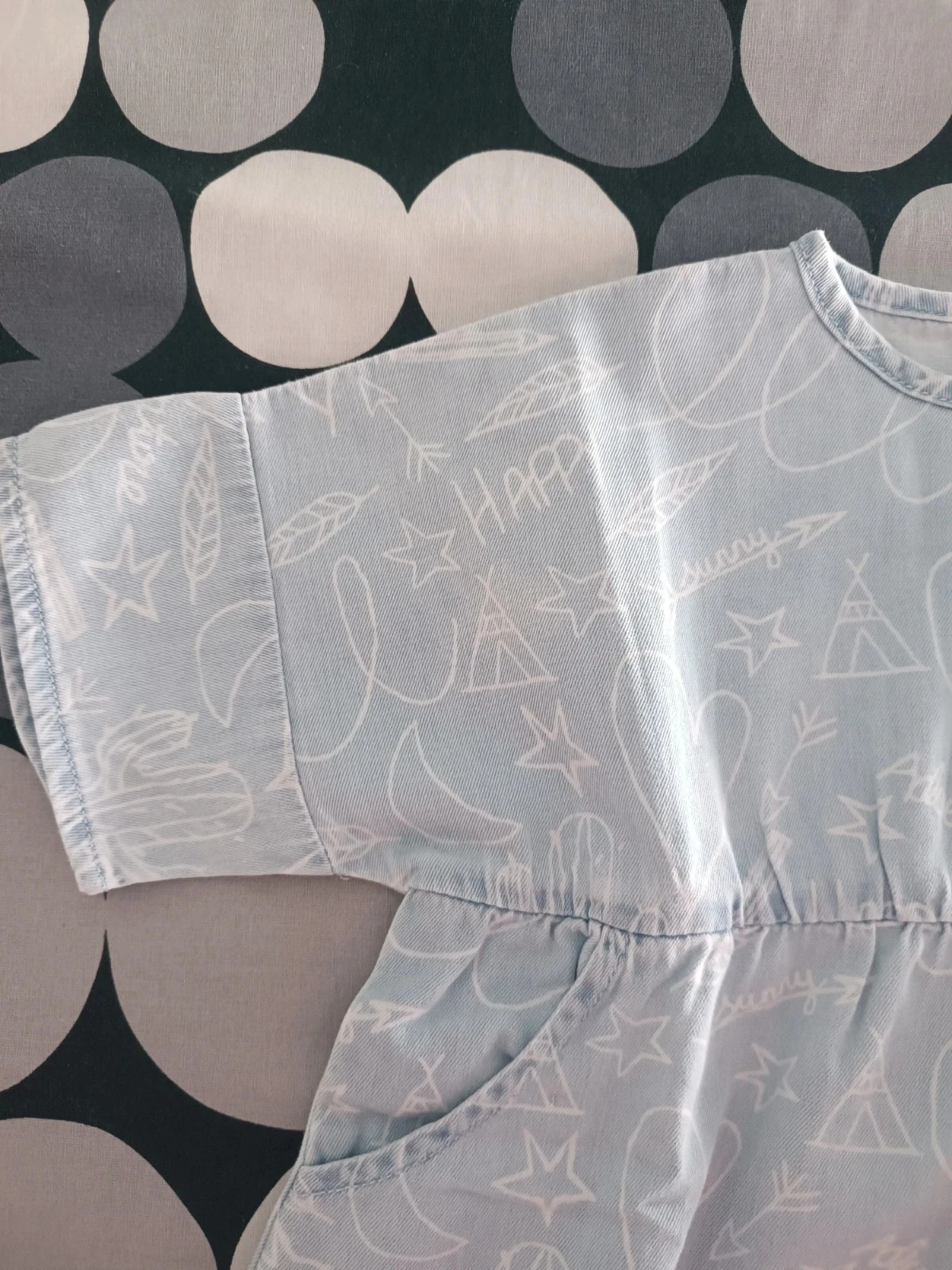 Zara Dress 12‑18 months - Light Blue & Adventure Style 💙 – photo 3